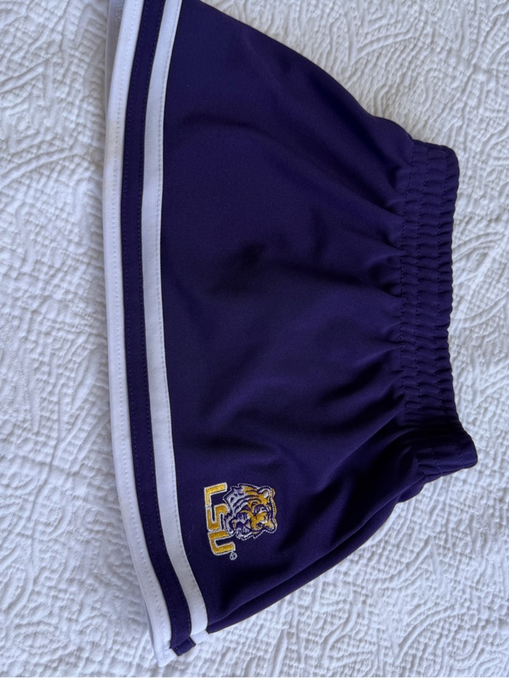Pro Edge Purple Skirt with White Trim